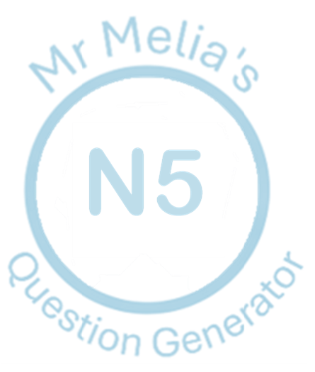 N5 Modern Studies Question Generator